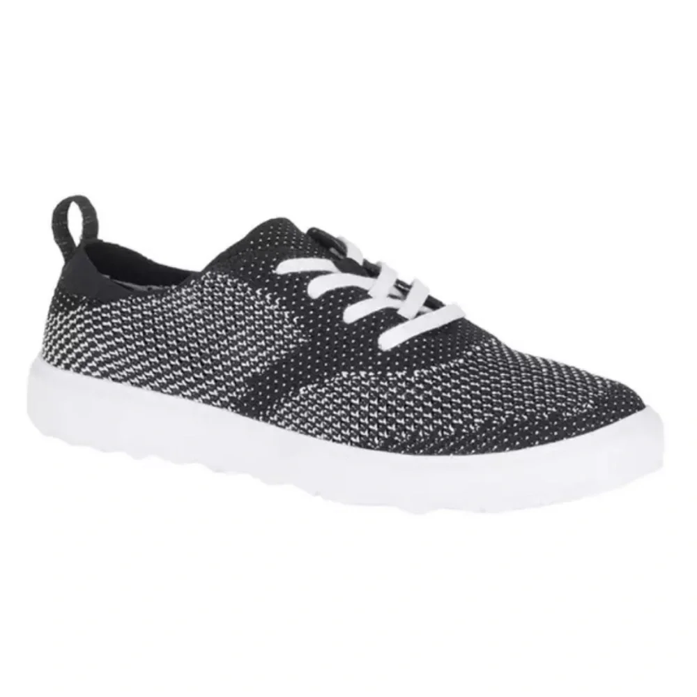 Merrill Women’s Around Town City Lace Knit Sneakers Black & White Size 8 - Picture 2 of 10